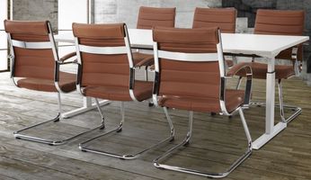 Vergadertafel Easy 200x100cm Leverbaar in 30 Kleur Combinaties